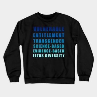 Seven Banned Words Crewneck Sweatshirt